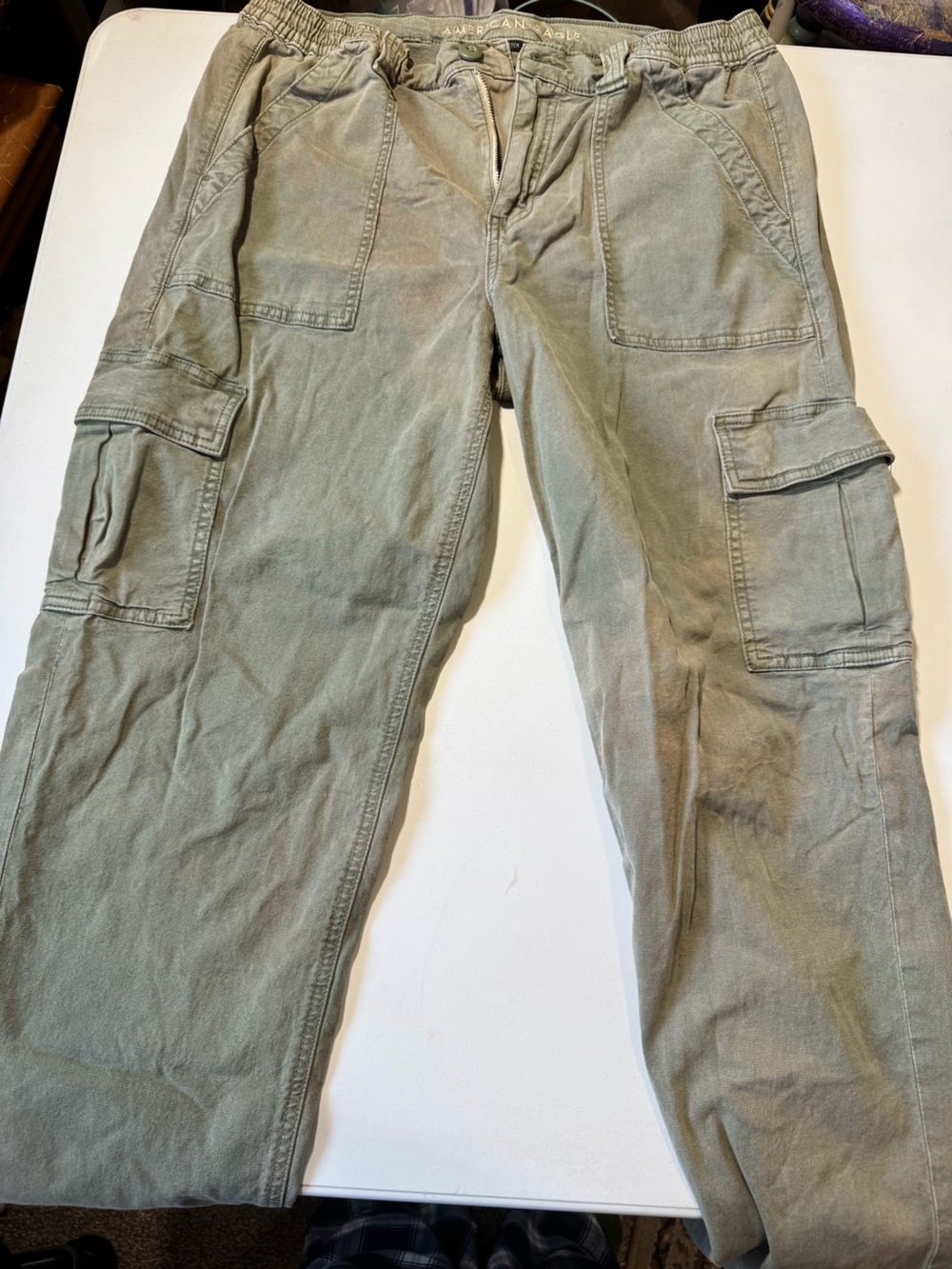 Women’s Cargo Pants - Olive Green